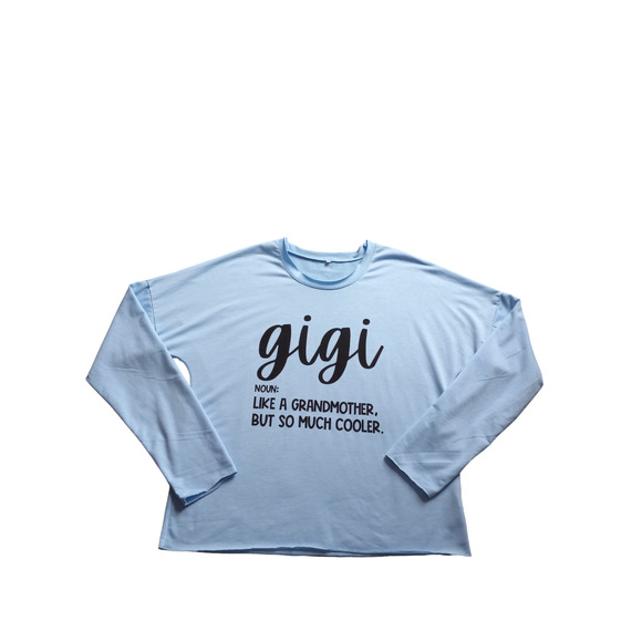 Women's GiGi Grandma Sweatershirt Top Size M - Picture 8 of 10